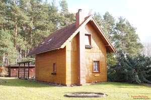 kleines Holzferienhaus in Canow-Wustrow